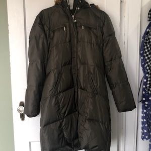 Michael Kors, winter puffer jacket.